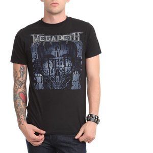 Megadeth The Skull Beneath The Skin thrash metal rock Official T-Shirt 2XL NWT
